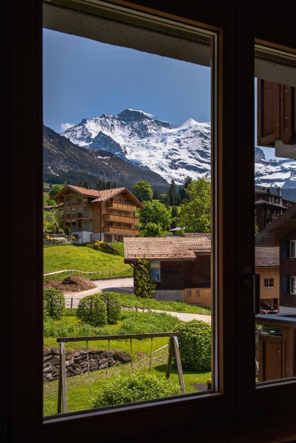 Chalet Bella Vista 4 Wengen Exterior foto
